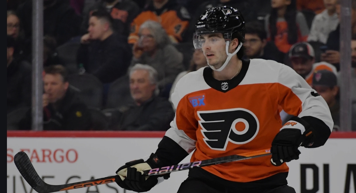 Jamie Drysdale Impressed The Philadelphia Flyers During His Debut   SmartSelect 20240111 214929 Samsung Internet 